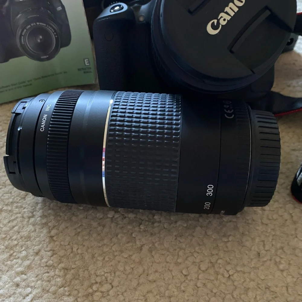 Canon EOS 600D DSLR Camera Kit - Black